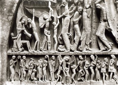 The Chosen Ones (detail) by Gislebertus